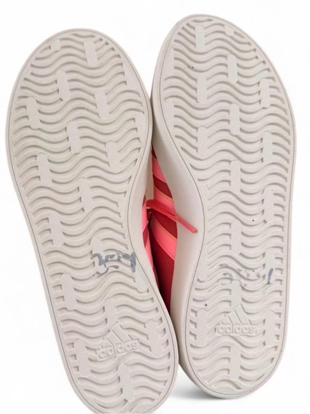 adidas Originals Pink Suede Sneakers with Tonal Pink 3 Stripes Men’s 9